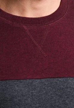 Pier One Sweatshirt - Mottled Bordeaux -Boutique mote herrebutikk 008f33a839ce4dfc88067e6bdf88761a
