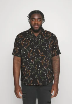 Pier One Asian Print Resort - Skjorte -Black