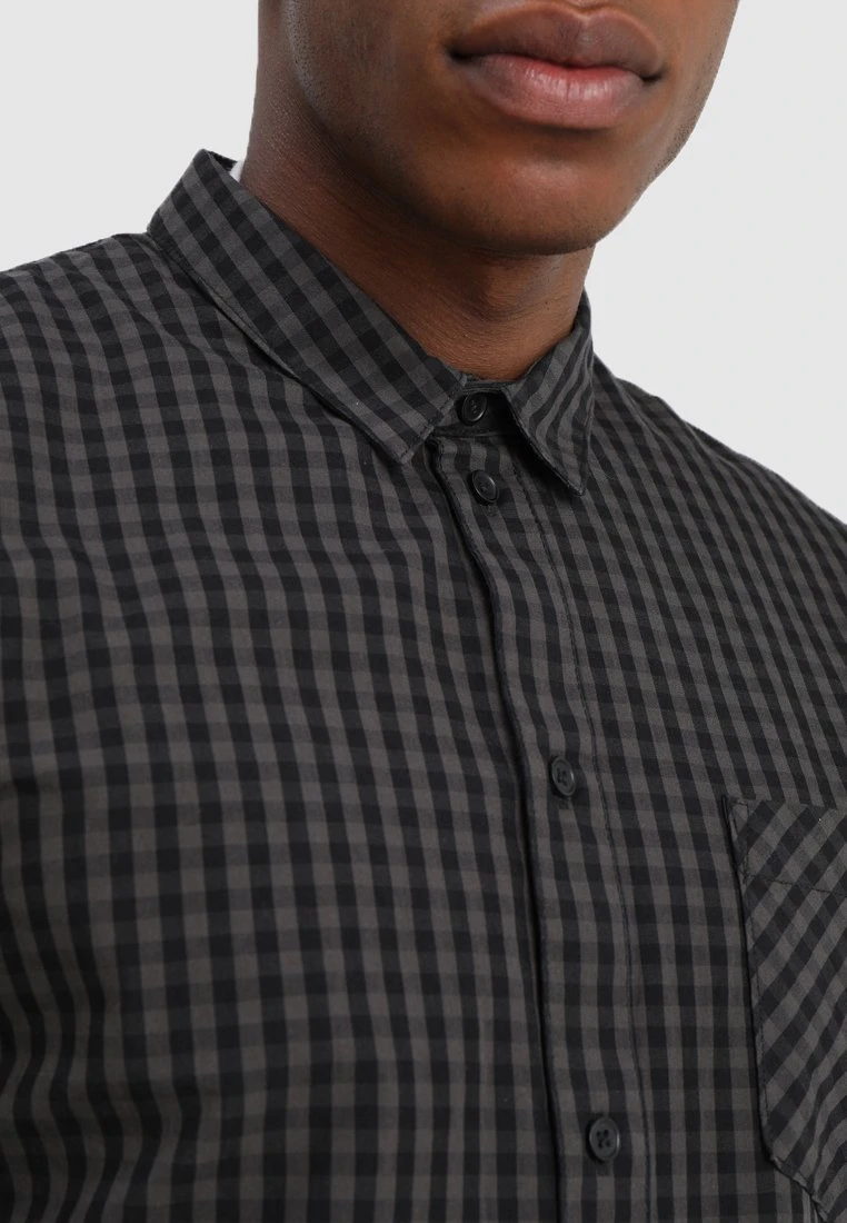 Pier One Skjorte - Dark Gray 4 Pier One Skjorte - Dark Gray - Bilde 4