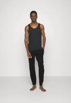 Pier One 2 Pack - Pyjamasbukse - Dark Blue/Black