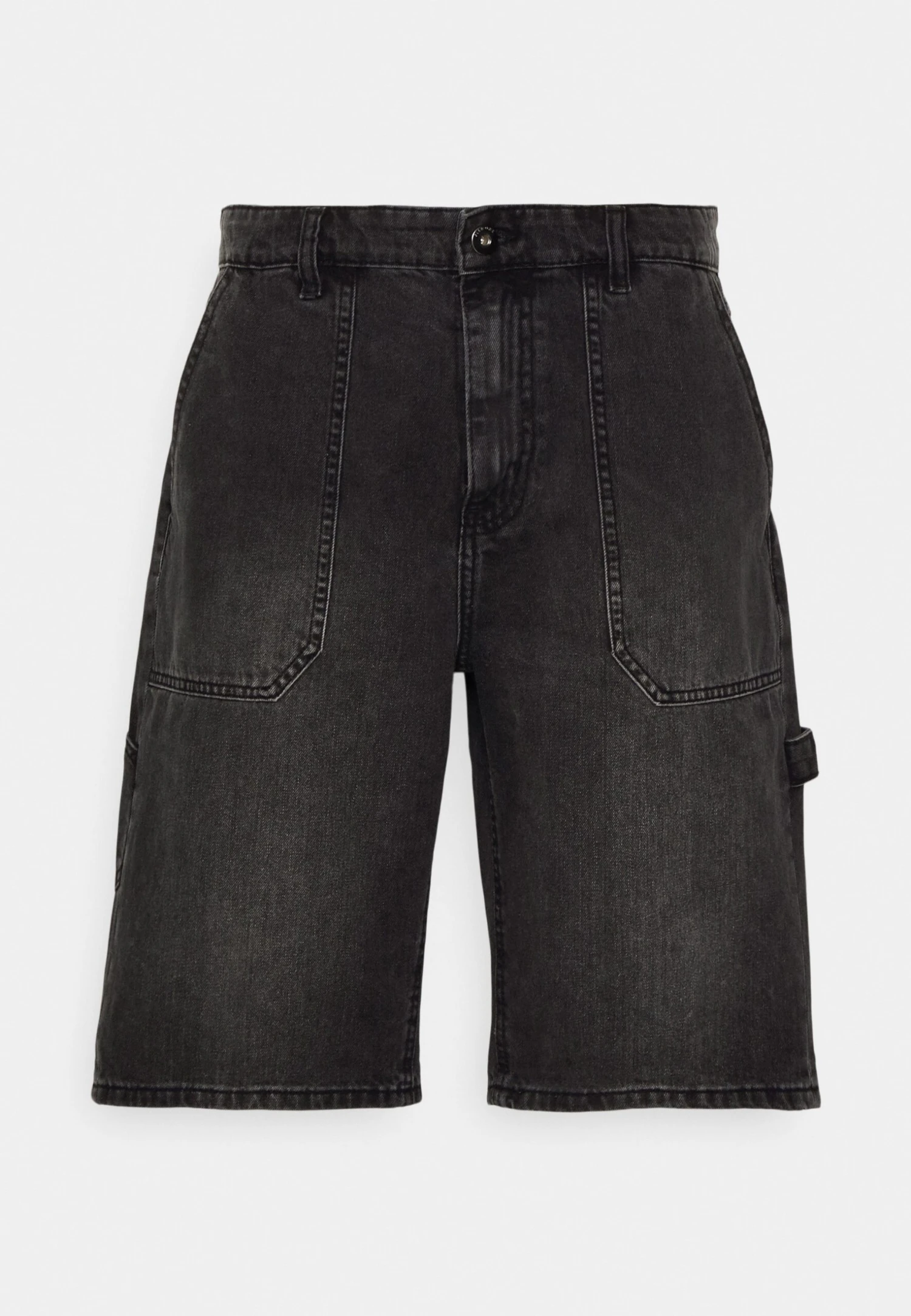 Pier One Regular Fit Carpenter - Jeansshorts -Black 4 Pier One Regular Fit Carpenter - Jeansshorts -Black - Bilde 4