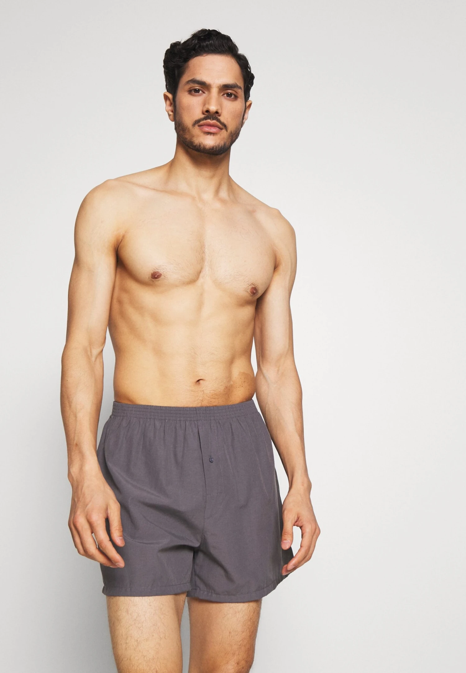 Pier One 5 Pack - Boxershorts - Black/Grey/Red 4 Pier One 5 Pack - Boxershorts - Black/Grey/Red - Bilde 4