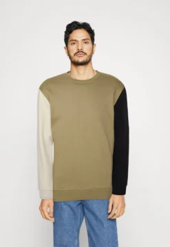 Pier One Sweatshirt - Black/Brown/Grey