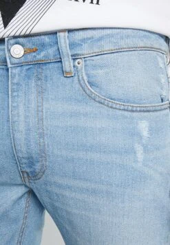 Pier One Skinny Fit - Jeans Skinny Fit - Bleached Denim -Boutique mote herrebutikk 155e668729614be69ec98e26886ee352