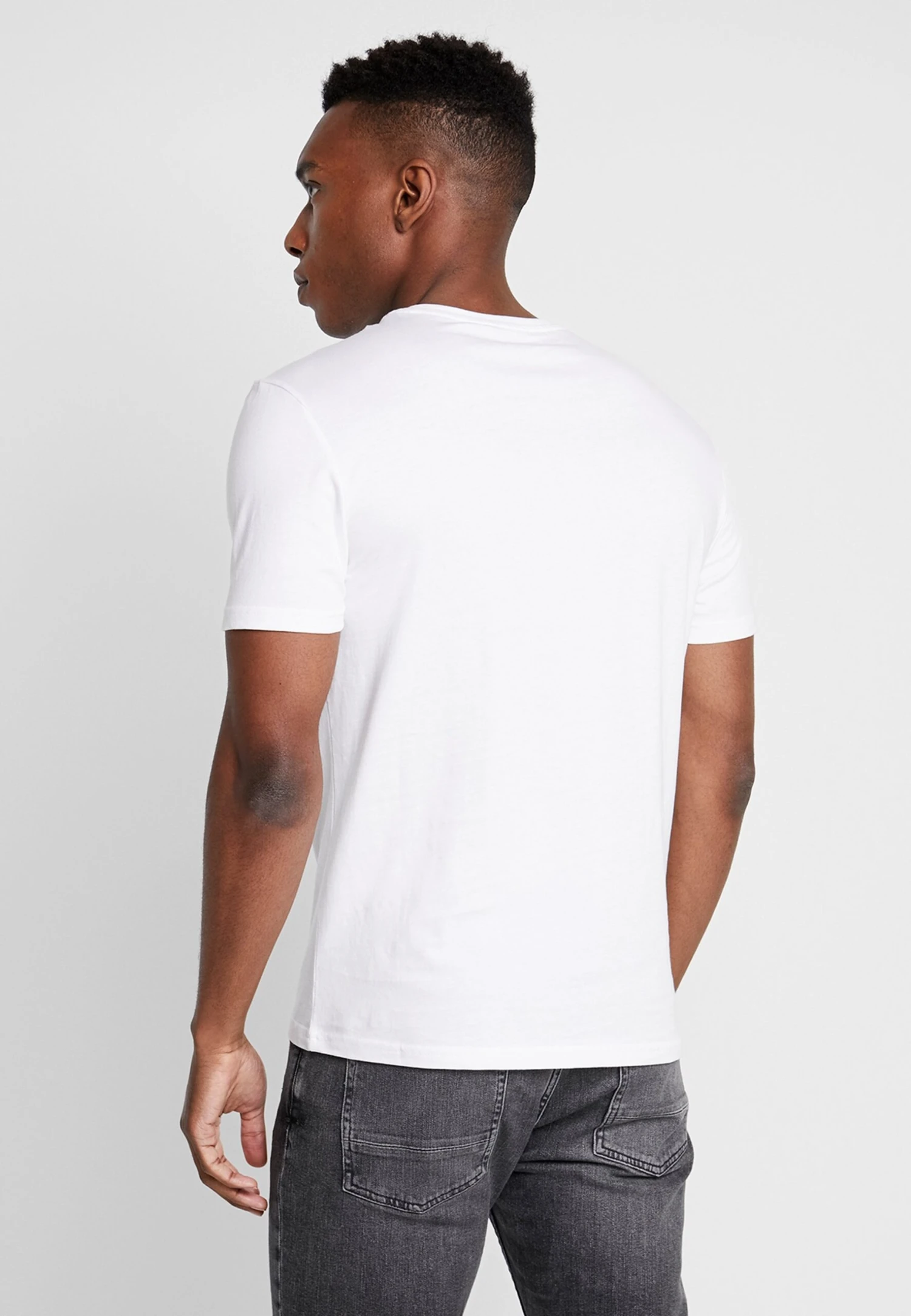 Pier One 5 Pack - T-Shirts - Mottled Bordeaux/White 3 Pier One 5 Pack - T-Shirts - Mottled Bordeaux/White - Bilde 3