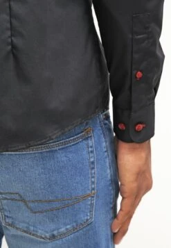 Pier One Skjorte - Black/Red -Boutique mote herrebutikk 1cc26882c4194d1486a01c69112de5b1