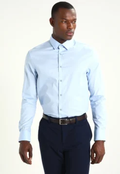 Pier One Skjorte - Light Blue