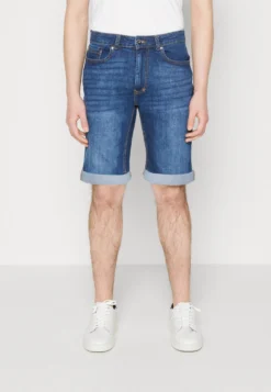 Pier One Jeansshorts - Blue
