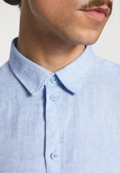 Pier One Skjorte - Mottled Blue -Boutique mote herrebutikk 26fad038e1bb453fbae1f1cd8d39d1af scaled