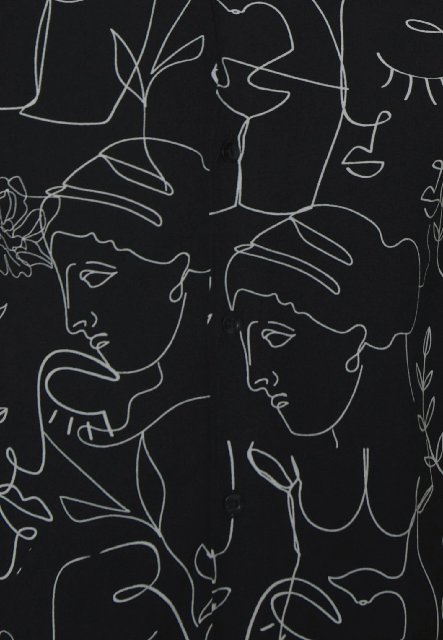 Pier One Resort Regular - Skjorte - Black 6 Pier One Resort Regular - Skjorte - Black - Bilde 6