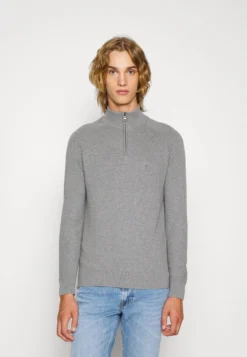 Pier One Strikkegenser - Mottled Grey