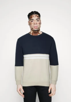 Pier One Sweatshirt - Blue/Grey