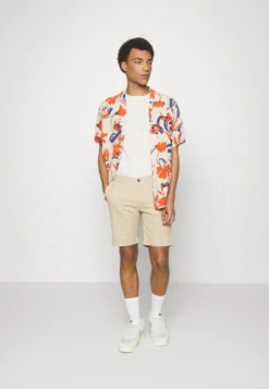 Pier One Slim Fit Ribbed T-Shirt 2 Pack - T-Shirts - White/Black