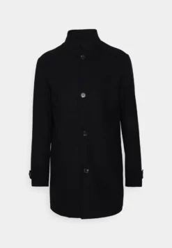 Pier One Klassisk Kåpe / Frakk - Black -Boutique mote herrebutikk 35504cbc3c8042b0a81c2523c4504490 scaled