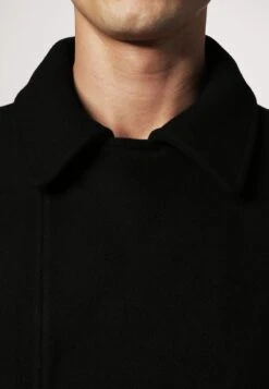Pier One Kort Kåpe / Frakk - Black -Boutique mote herrebutikk 3a807c417cf745f9bb635596e9ac1542
