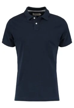 Pier One Basic - Poloskjorter - DarkBlue -Boutique mote herrebutikk 3bb06f8d8464480597af2b85229909b4