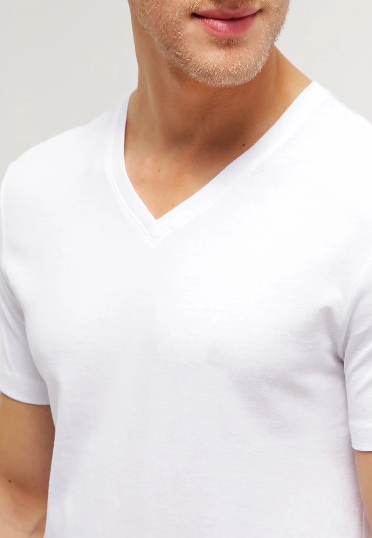 Pier One 2 Pack - T-Shirts - White/Black 5 Pier One 2 Pack - T-Shirts - White/Black - Bilde 5