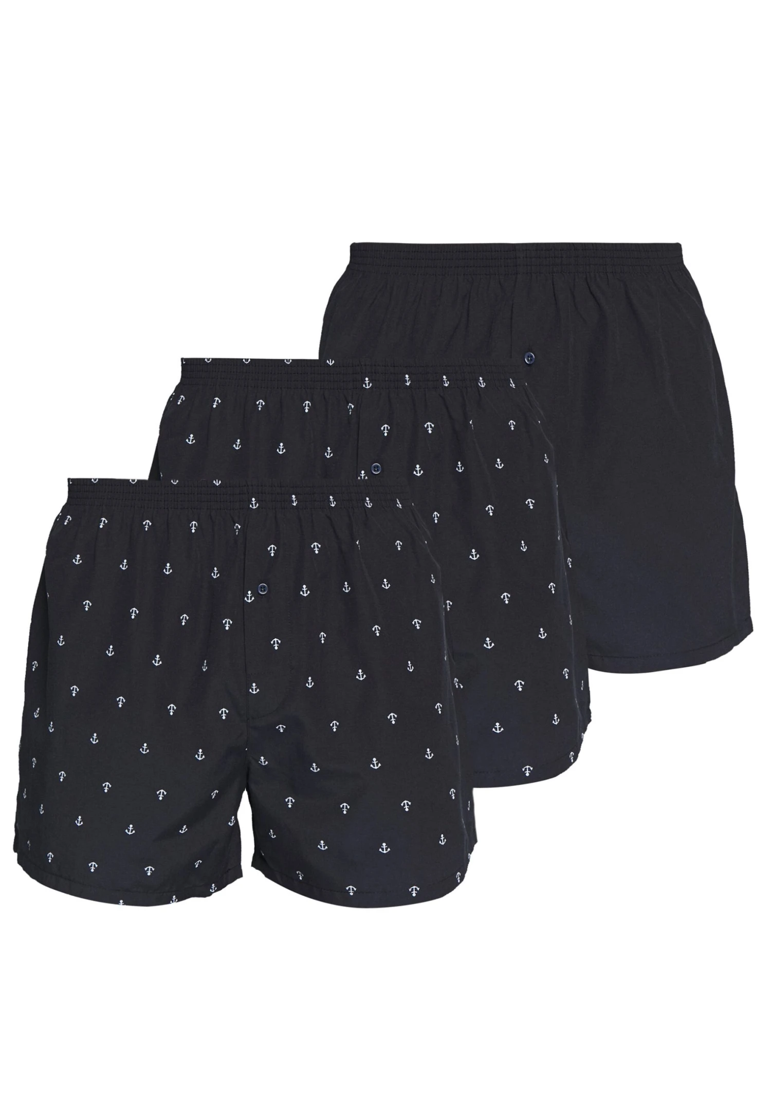 Pier One 3 Pack - Boxershorts - Dark Blue 5 Pier One 3 Pack - Boxershorts - Dark Blue - Bilde 5
