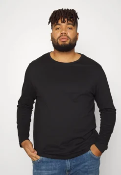 Pier One 2 Pack - Topper Langermet - Blue/Black -Boutique mote herrebutikk 3ee19d0230bb493da7f572fbe189b8bc scaled