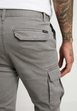 Pier One Cuffed Skinny Trouser- Cargobukse - Grey -Boutique mote herrebutikk 435cf21acb894cf8af9bc2488e971496 scaled