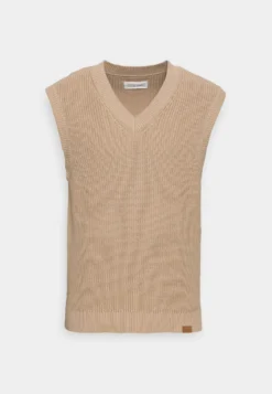 Pier One Strikkegenser - Beige