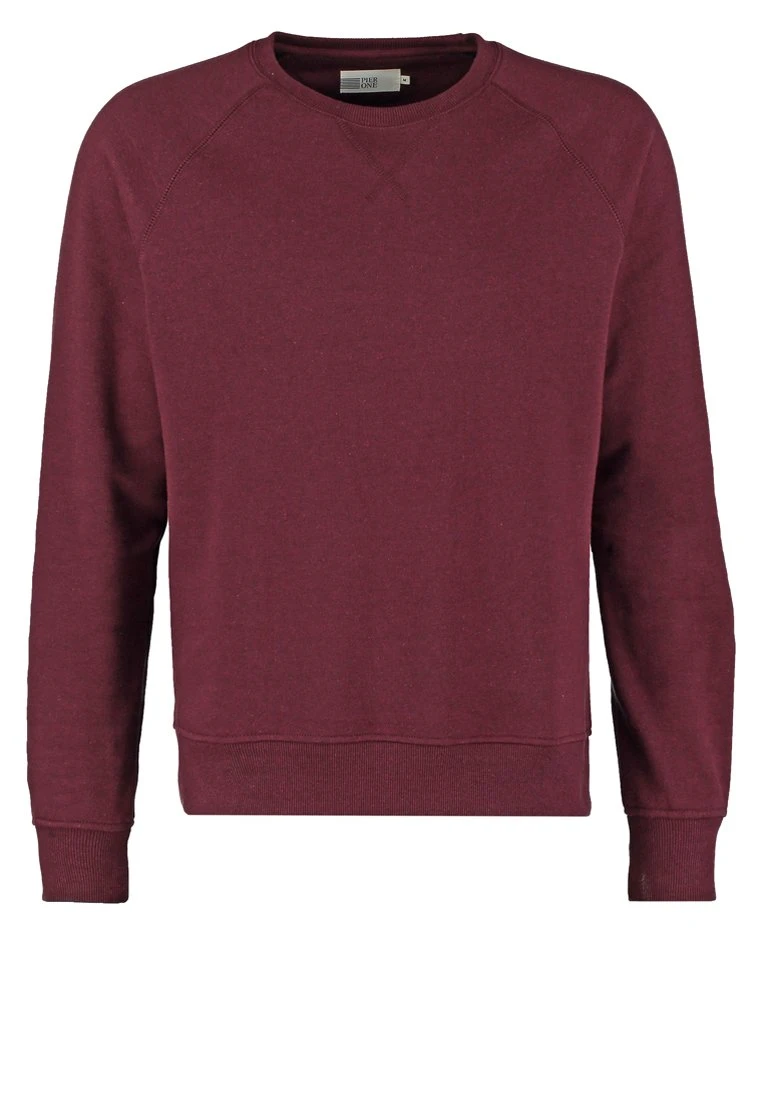 Pier One Sweatshirt - Bordeaux Melange 6 Pier One Sweatshirt - Bordeaux Melange - Bilde 6
