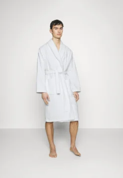 Boutique mote herrebutikk 6 Pier One Shawl Towel Bathrobe - Badekåpe - White