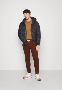 Pier One 2 Pack - Joggebukse - Dark Brown/Black