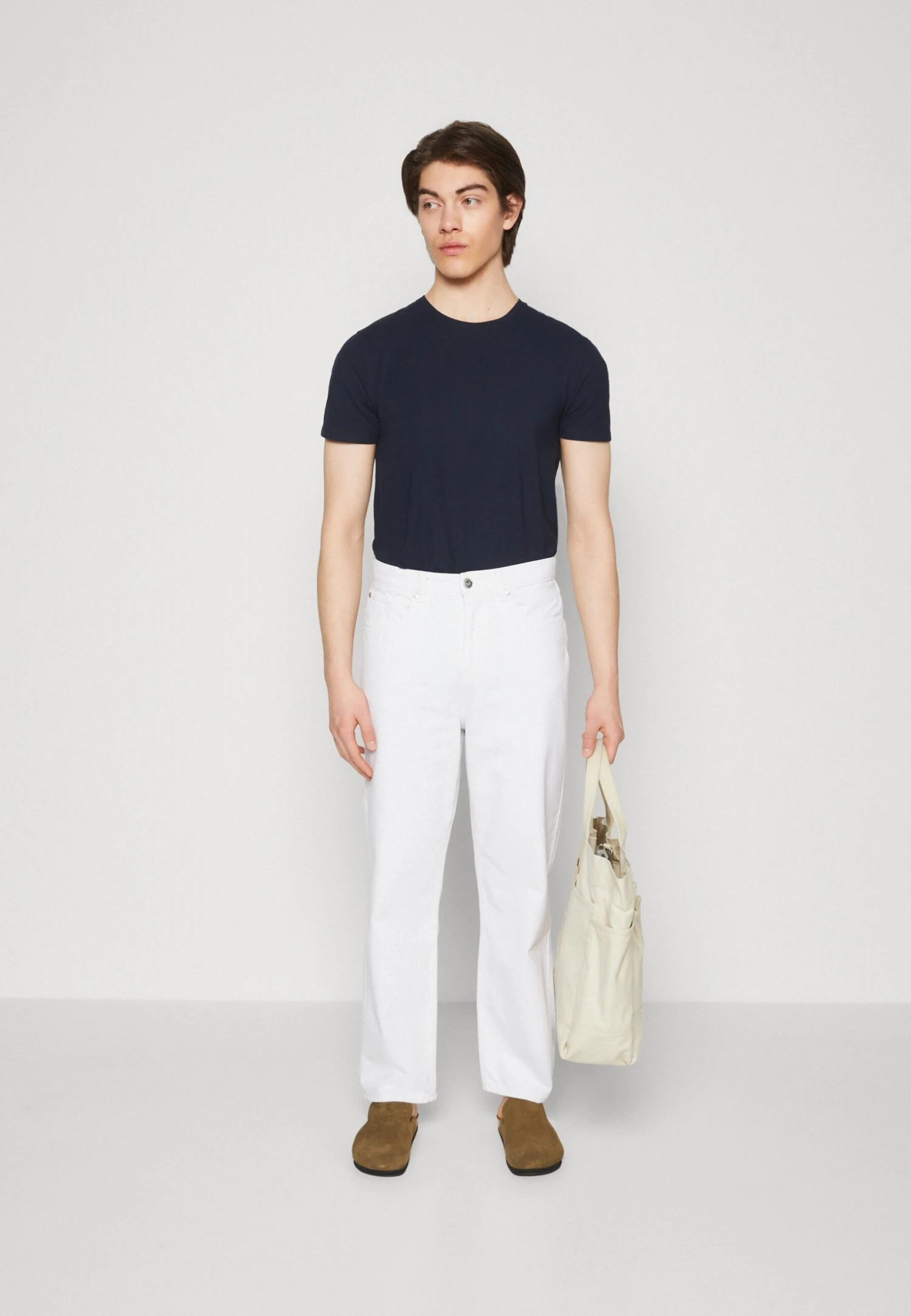 Pier One Jeans Relaxed Fit - White 2 Pier One Jeans Relaxed Fit - White - Bilde 2