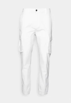 Pier One Cuffed Skinny Trouser- Cargobukse - White -Boutique mote herrebutikk 4e3aede249bc4129bbf969f1fa9be9f5 scaled