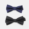 Pier One 2 Pack - Bow Tie - Black/Dark Blue