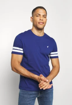 Pier One T-Shirts Med Print - Blue