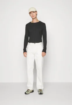 Pier One 2 Pack - Topper Langermet - Black/Khaki