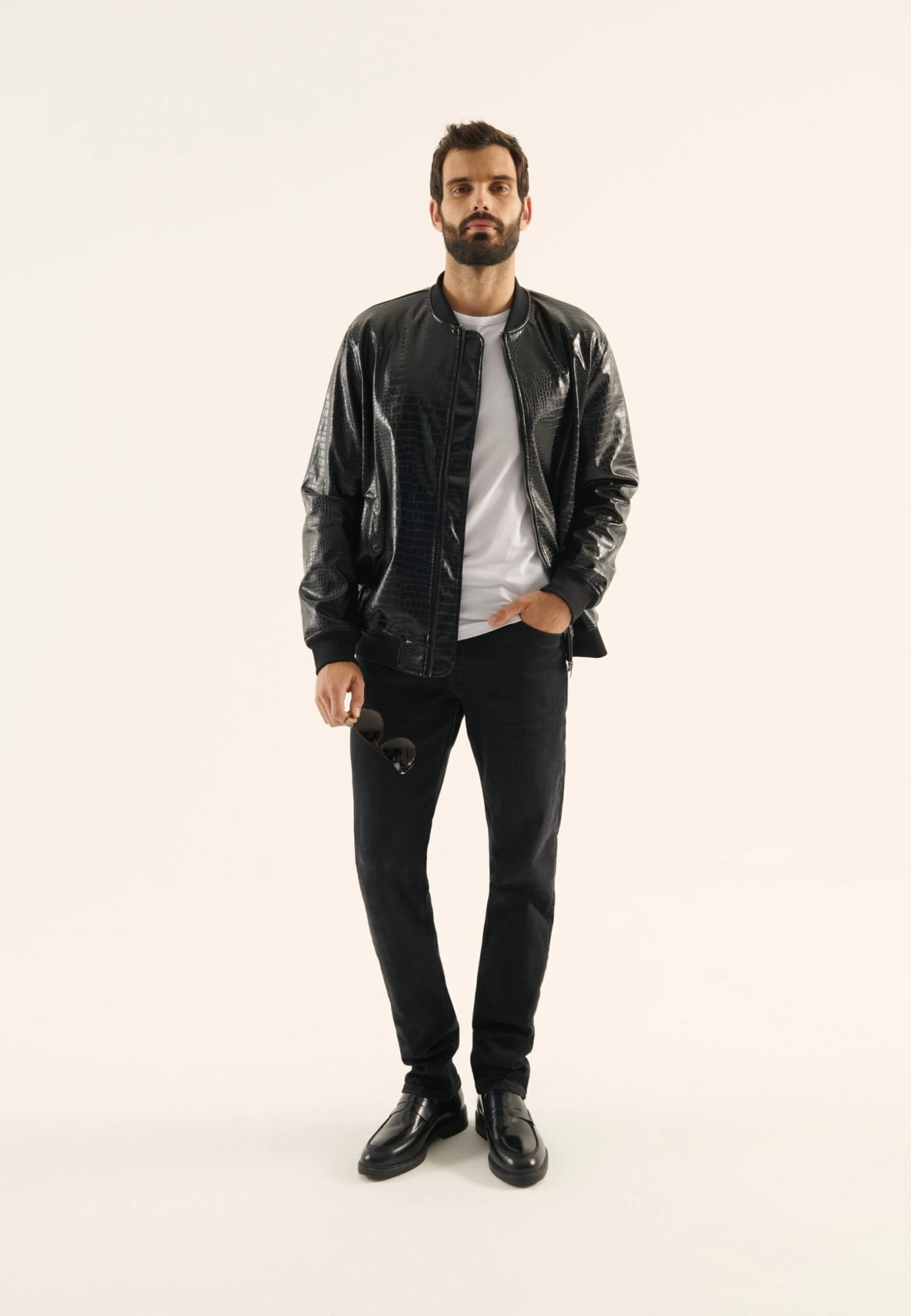 Pier One Bombejakke - Black 2 Pier One Bombejakke - Black - Bilde 2