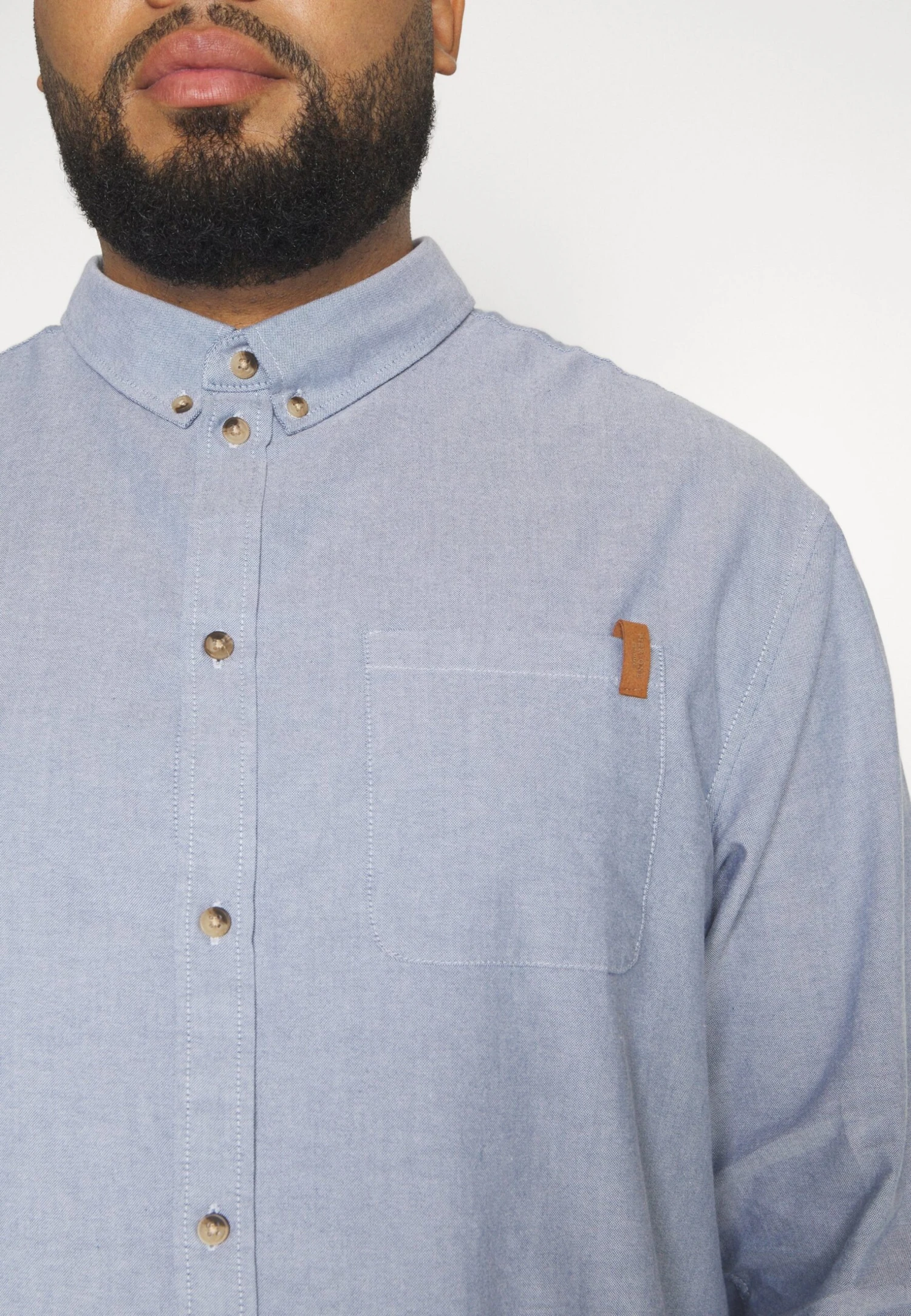 Pier One Oxford - Skjorte - Light Blue 6 Pier One Oxford - Skjorte - Light Blue - Bilde 6