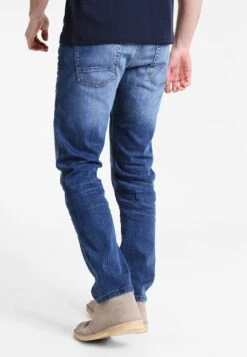 Pier One Jeans Straight Leg - Mid Blue -Boutique mote herrebutikk 5d524dd56e4e4cb49222f420dc9cd917