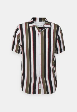 Pier One Skjorte - Khaki/Dark Blue