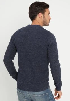 Pier One Cardigan - Mottled Blue -Boutique mote herrebutikk 5fa57288ec2f44118f44ca7586a11d24