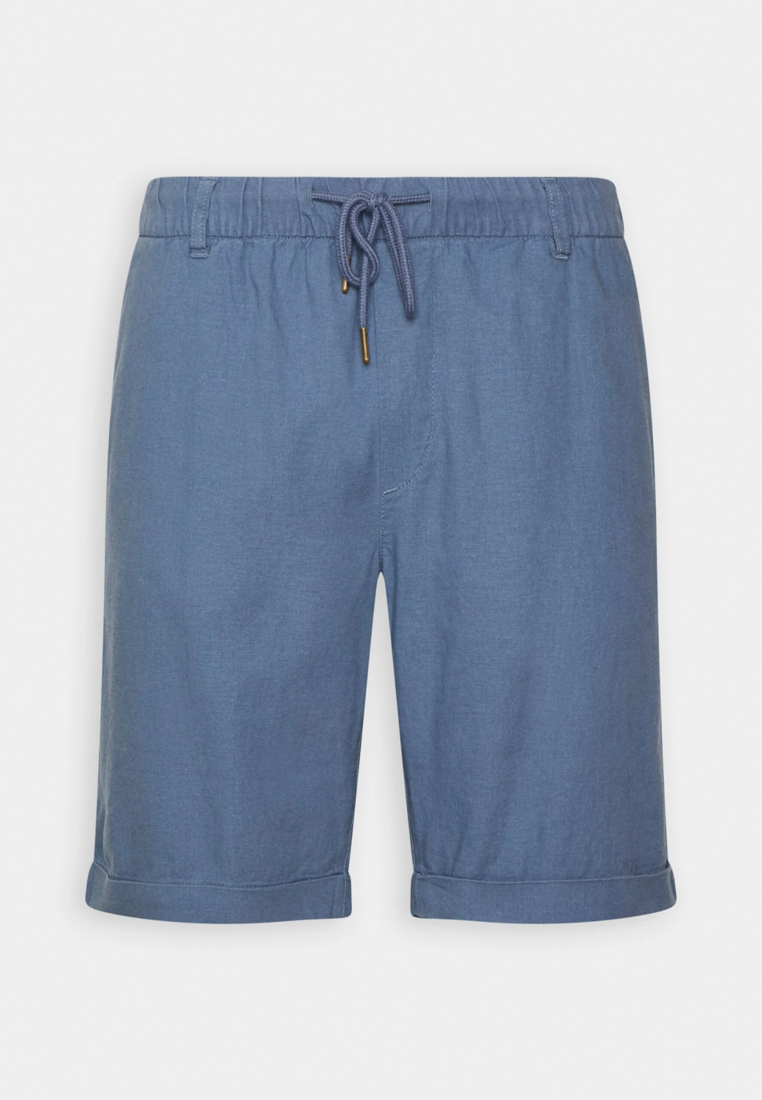 Pier One Linen Blend Drawcord Shorts- Shorts - Blue 4 Pier One Linen Blend Drawcord Shorts- Shorts - Blue - Bilde 4