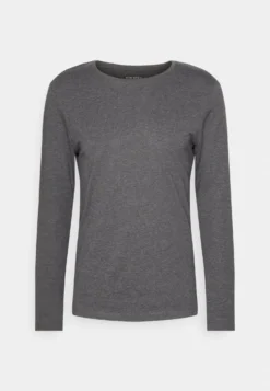 Pier One 2 Pack - Topper Langermet - Black/Mottled Dark Grey -Boutique mote herrebutikk 61261ceb297745e3ae1e3c991f7195e5 scaled