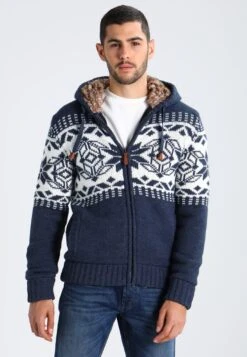 Pier One Cardigan - Blue Melange