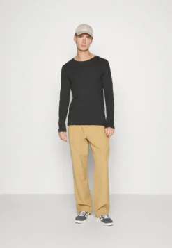 Pier One 2 Pack - Topper Langermet - Black/Mottled Dark Grey