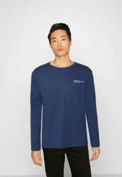 Pier One Topper Langermet - Dark Blue