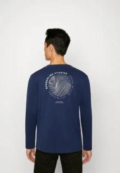 Pier One Topper Langermet - Dark Blue -Boutique mote herrebutikk 72c8a9b8c1e640f6850b01861e3b80cd scaled