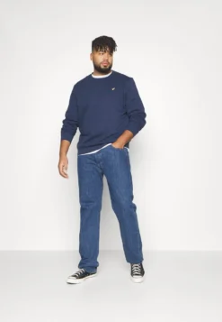 Pier One Plus Size 2 Pack - Sweatshirt - Dark Blue/Bordeaux