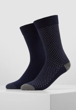 Pier One 5 Pack - Sokker - Dark Blue/Mottled Grey -Boutique mote herrebutikk 790f625375ae42a0a115f29641ff457a