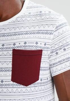 Pier One T-Shirts Med Print - White -Boutique mote herrebutikk 7c7f1668c55f4b72b9d76fc2a14d4e66