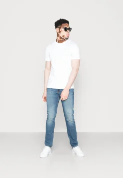 Pier One 10 Pack - T-Shirts - Mottled Light Grey/Black/White