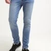 Pier One Jeans Slim Fit - Light Blue Denim