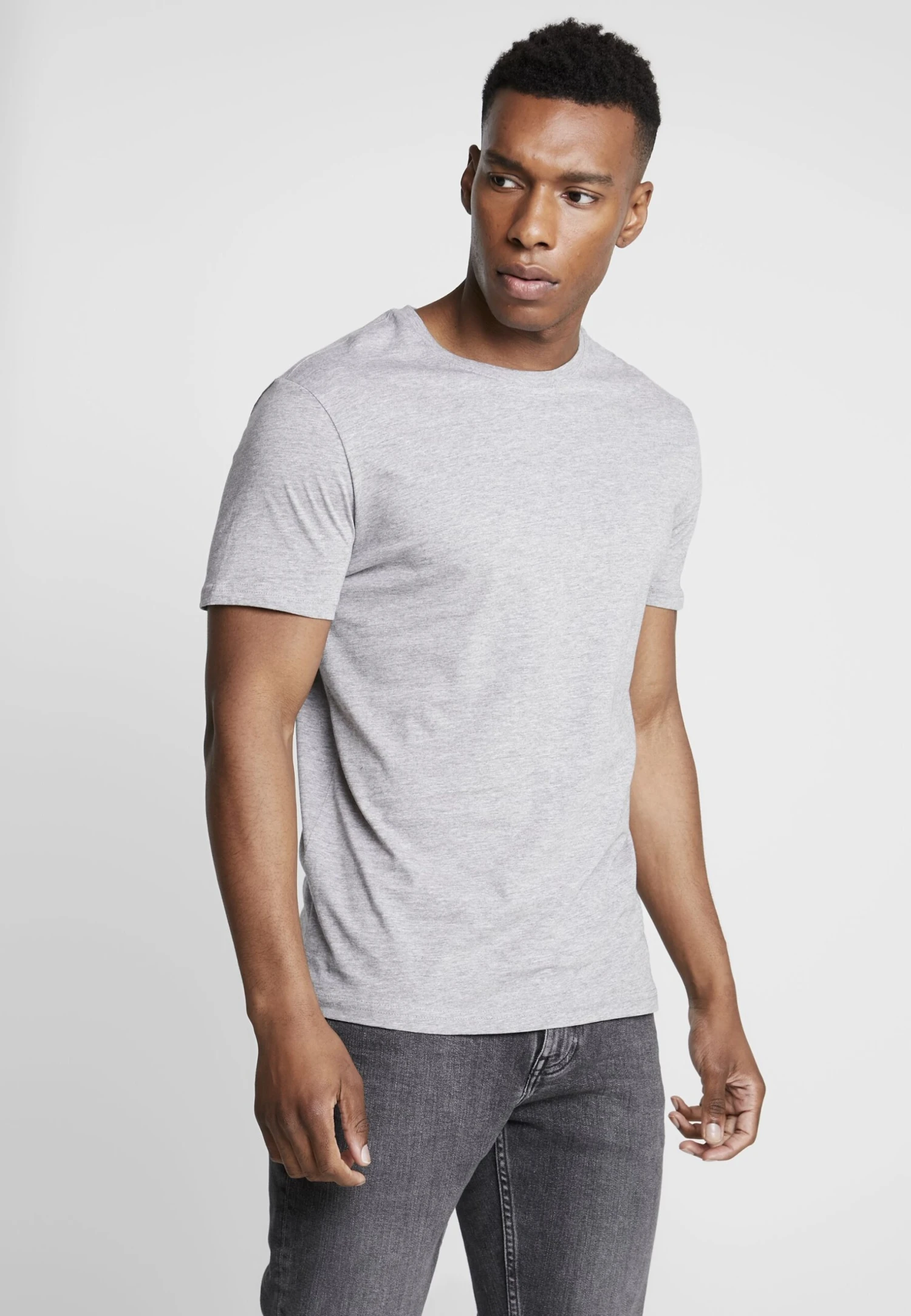 Pier One 5 Pack - T-Shirts - Mottled Bordeaux/White 4 Pier One 5 Pack - T-Shirts - Mottled Bordeaux/White - Bilde 4